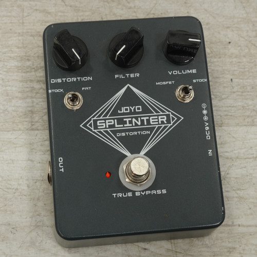 Vist Large View of Product Image Which is Used Joyo JF-21 Splinter Distortion Pedal