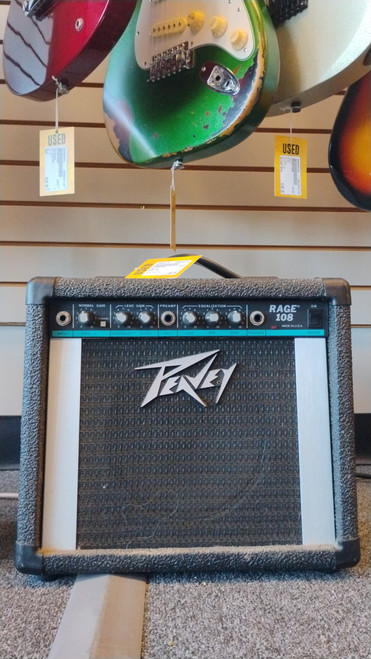 Vist Large View of Product Image Which is Used Peavey RAGE 108 Solid State Guitar Amp 1 x 8