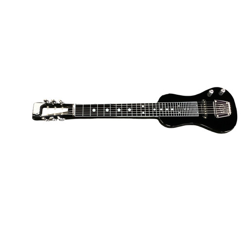 Vist Large View of Product Image Which is Used SX LAP STEEL 3 Electric Guitar Black 6-String