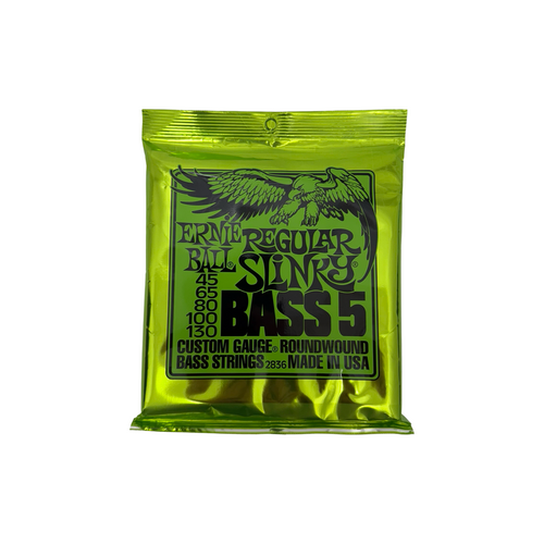 Vist Large View of Product Image Which is New ERNIE BALL REGULAR SLINKY BASS 5-STRING (45-130)