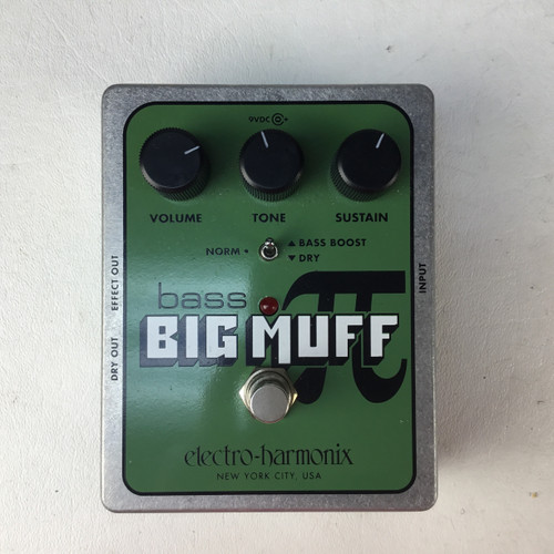 Vist Large View of Product Image Which is Used Electro Harmonix (E/H) BASS BIG MUFF Fuzz Pedal