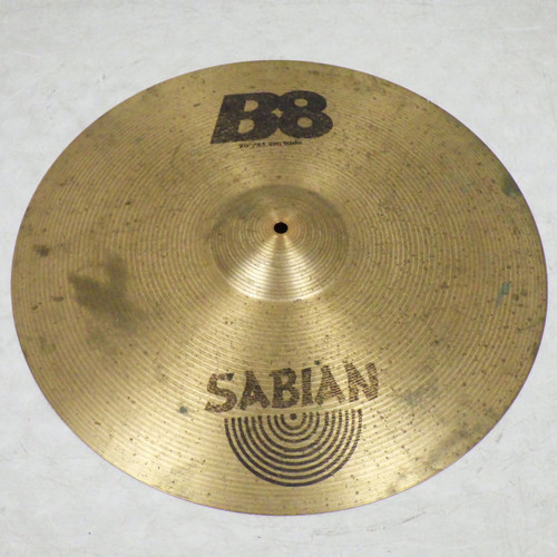 Vist Large View of Product Image Which is Used Sabian B8 20IN RIDE Ride Cymbal 20"
