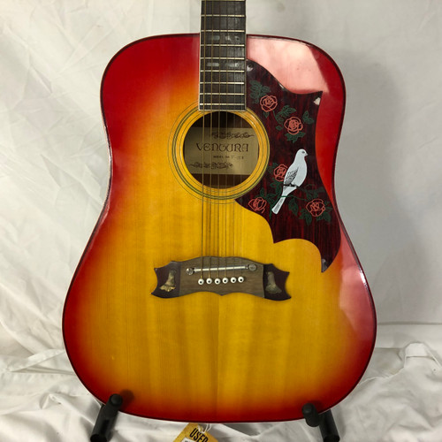 Vist Large View of Product Image Which is Used Ventura V-23 S Acoustic Guitars Sunburst