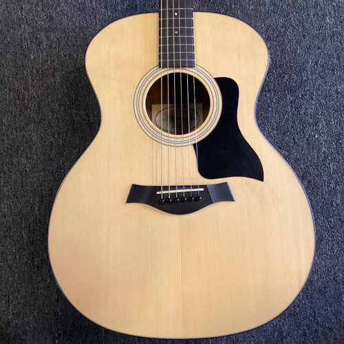 Vist Large View of Product Image Which is Used Taylor 114E Solid Top Acoustic Guitar Natural