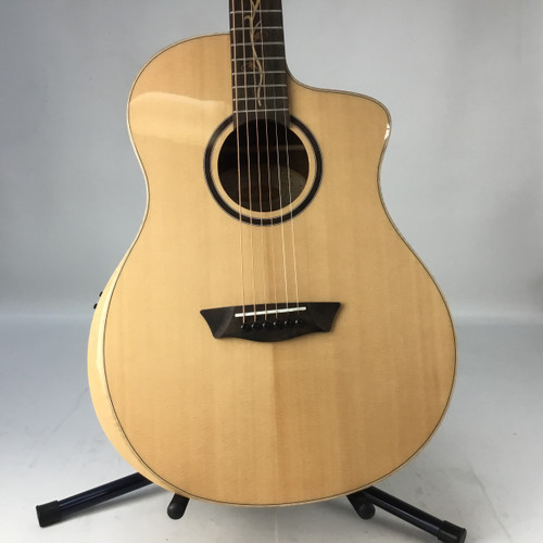 Vist Large View of Product Image Which is Used Washburn BELLA TONO SUPREMA Laminate Top Acoustic Guitar Natural