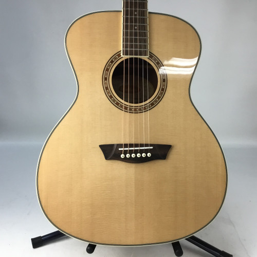Vist Large View of Product Image Which is Used Washburn GA ACOUSTIC Laminate Top Acoustic Guitar Natural