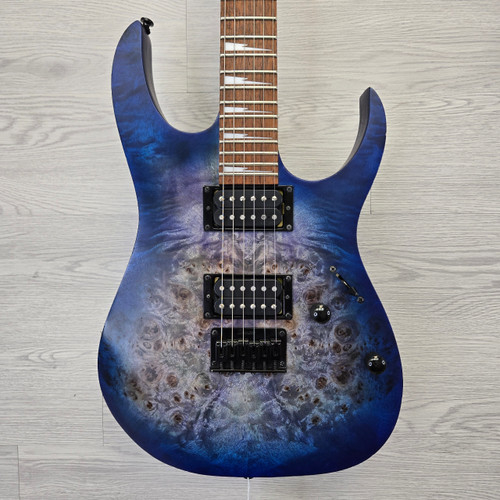 Vist Large View of Product Image Which is Used Ibanez RGRT621DPB Super S Electric Guitar Blue 6-String
