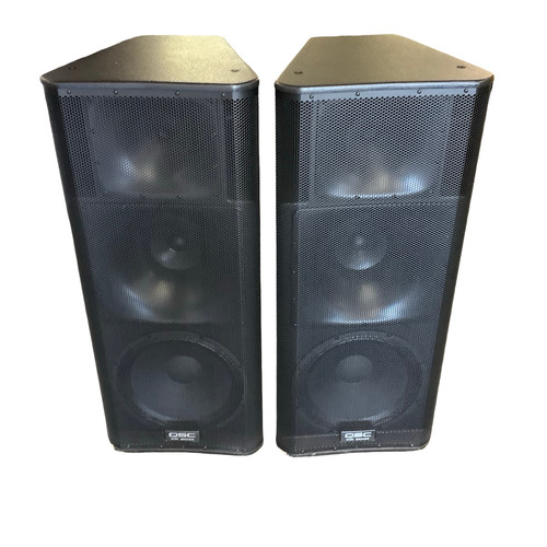 Vist Large View of Product Image Which is Used QSC KW153 Passive Full Range Speaker Cabinet