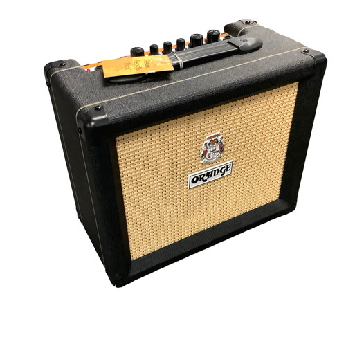 Vist Large View of Product Image Which is Used Orange CRUSH 20 BLACK Solid State Guitar Amp 1 x 8