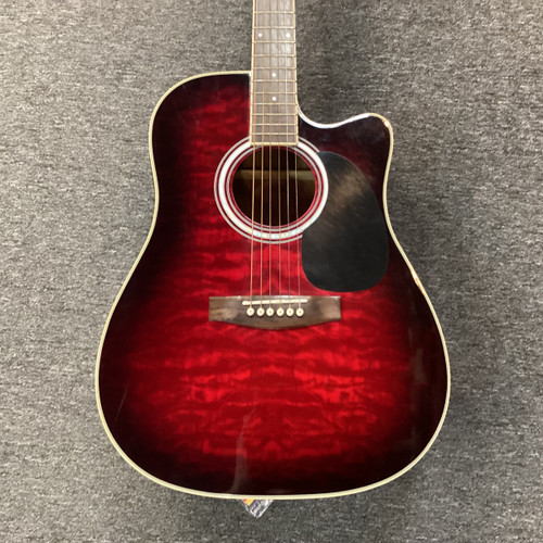 Vist Large View of Product Image Which is Used Jay Turser JTA450 Laminate Top Acoustic Guitar Sunburst