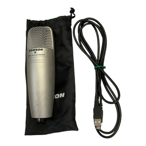 Vist Large View of Product Image Which is Used Samson C01U Condenser Microphone