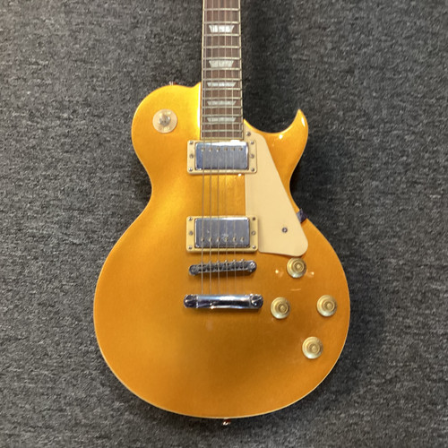 Vist Large View of Product Image Which is Used Monoprice LP-TYPE BOLT ON LP Type Electric Guitar Goldtop 6-String
