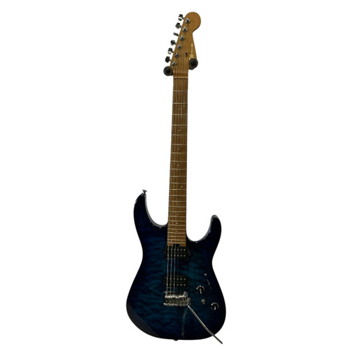 Vist Large View of Product Image Which is Used Charvel PRO MOD SAN DIMAS Modern Metal Electric Guitar Blue 6-String