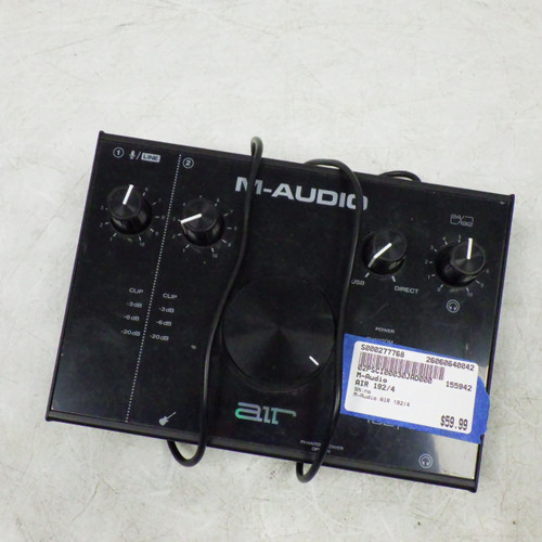 Vist Large View of Product Image Which is Used M-Audio AIR 192/4 Computer Interface 2 A/D Recording Inputs