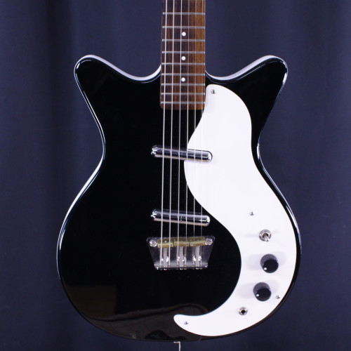 Vist Large View of Product Image Which is Used Danelectro 59 STOCK Double Cut Electric Guitar Black 6-String