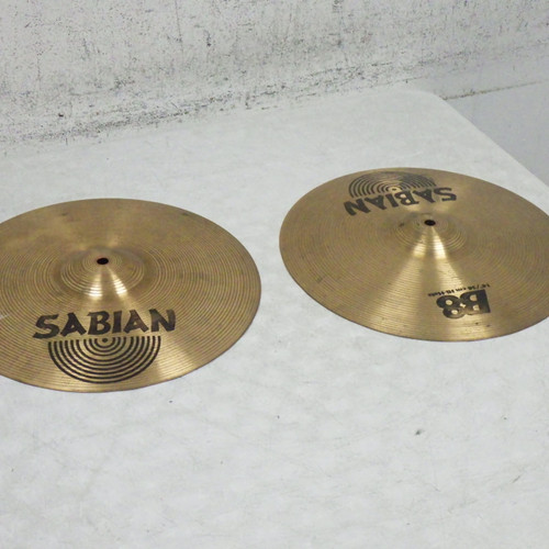 Vist Large View of Product Image Which is Used Sabian B8 Hi Hat Cymbals 14"