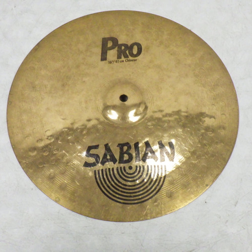 Vist Large View of Product Image Which is Used Sabian PRO 16 Crash Cymbal 16"