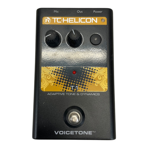 Vist Large View of Product Image Which is Used TC Helicon Voicetone T1 Adaptive Tone + Dynamics Pedal