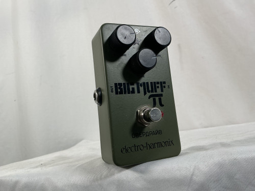 Vist Large View of Product Image Which is Used Electro Harmonix (E/H) GREEN RUSSIAN BIG MUFF PI Fuzz Pedal