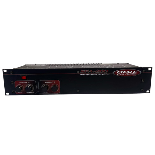 Vist Large View of Product Image Which is Used Crate SPA-200 Stereo Power Amplifier