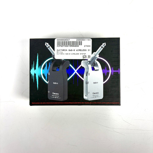 Vist Large View of Product Image Which is Used Getaria GWS-8 Wireless Guitar System
