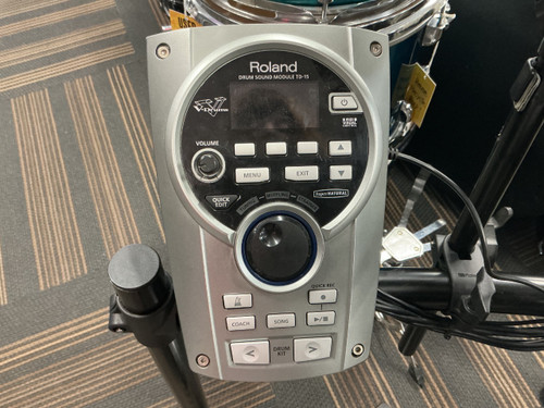 Vist Large View of Product Image Which is Used Roland TD-15 KV FULL DRUM KIT Electronic Drum Kit
