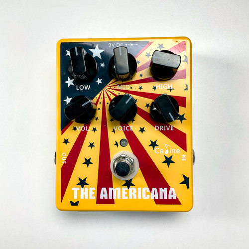 Vist Large View of Product Image Which is Used CaLine The Americana Guitar Effects Pedal