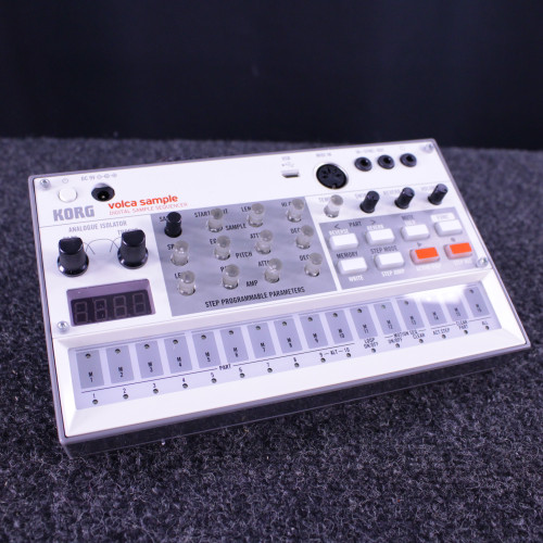 Vist Large View of Product Image Which is Used Korg VOLCA SAMPLE Compact Synthesizer Compact
