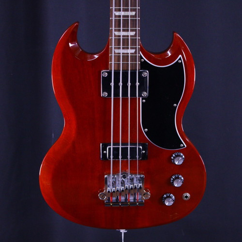 Vist Large View of Product Image Which is Used Gibson SG BASS 2014 Bass Guitar Red 4-String