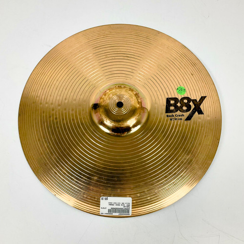 Vist Large View of Product Image Which is Used Sabian B8X 16IN Rock Crash Cymbal