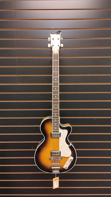 Vist Large View of Product Image Which is Used Hofner HCT-500\2 Bass Guitar Sunburst 4-String