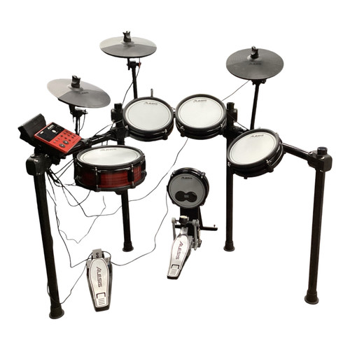 Vist Large View of Product Image Which is Used Alesis NITRO PRO MESH KIT W/AC