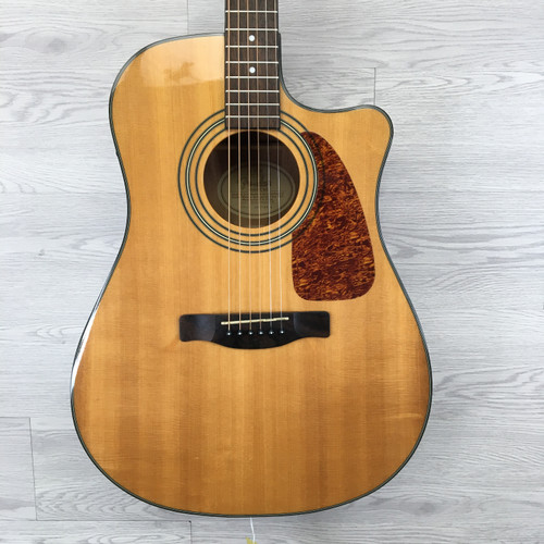 Vist Large View of Product Image Which is Used Fender CD140SCE NAT Laminate Top Acoustic Guitar Wood