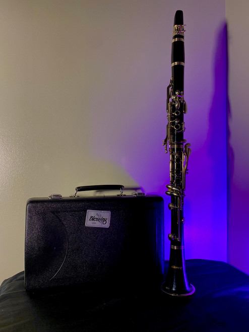 Vist Large View of Product Image Which is Used Blessing BCL-1287 BFLAT CLARINET Resonite Clarinet