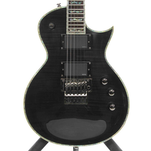 Vist Large View of Product Image Which is Used LTD EC-1000FR DELUXE LP Type Electric Guitar Black 6-String
