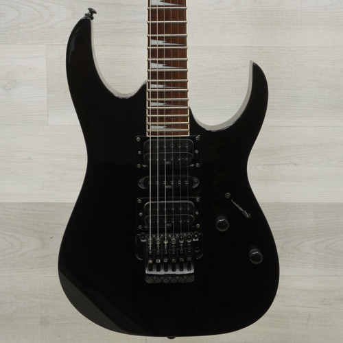 Vist Large View of Product Image Which is Used Ibanez RG370DX Electric Guitar Black