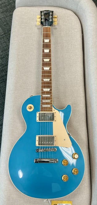 Vist Large View of Product Image Which is Used Gibson LES PAUL STANDARD LP Type Electric Guitar Blue 6-String