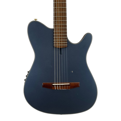 Vist Large View of Product Image Which is Used Ibanez FRH10N-IBF Laminate Top Acoustic Guitar Blue