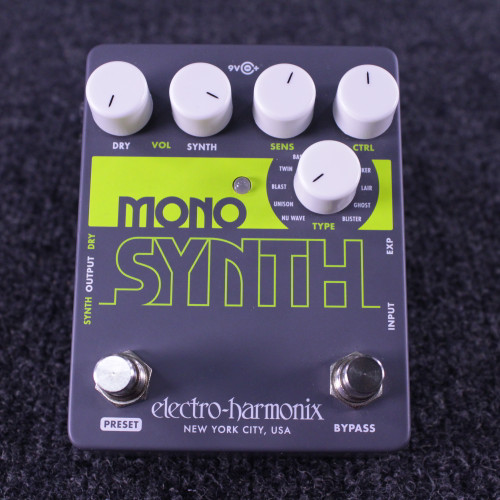 Vist Large View of Product Image Which is Used Electro Harmonix (E/H) MONO SYNTH PEDAL Synthesizer Pedal