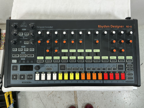 Vist Large View of Product Image Which is Used Behringer RHYTHM DESIGNER RD-8 Compact Drum Machine