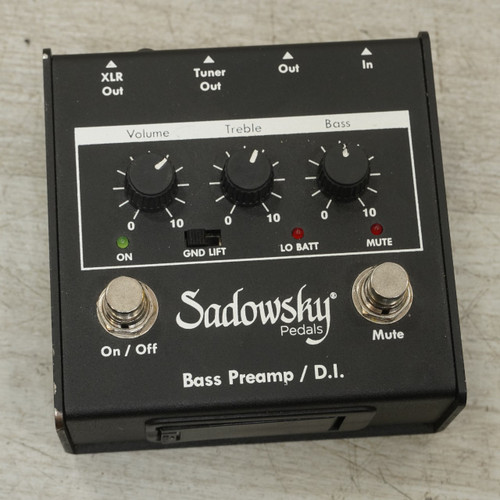 Vist Large View of Product Image Which is Used Sadowsky SBP-1 Bass Pre-amp Pedal