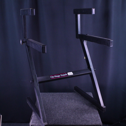 Vist Large View of Product Image Which is Used On Stage 2 TIER KEYBOARD STAND HEAVY DUTY Tiered Keyboard Stand