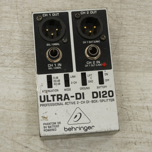 Vist Large View of Product Image Which is Used Behringer DI20 Direct Box