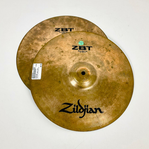 Vist Large View of Product Image Which is Used Zildjian 14IN ZBT Rock Hi-Hat Cymbals