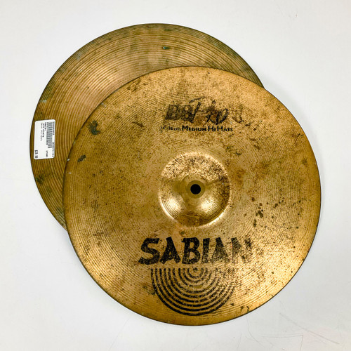 Vist Large View of Product Image Which is Used Sabian B8 Pro 14IN Medium Hi-Hat Cymbals