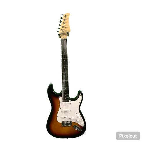 Vist Large View of Product Image Which is Used NO NAME S TYPE Electric Guitar Sunburst 6-String