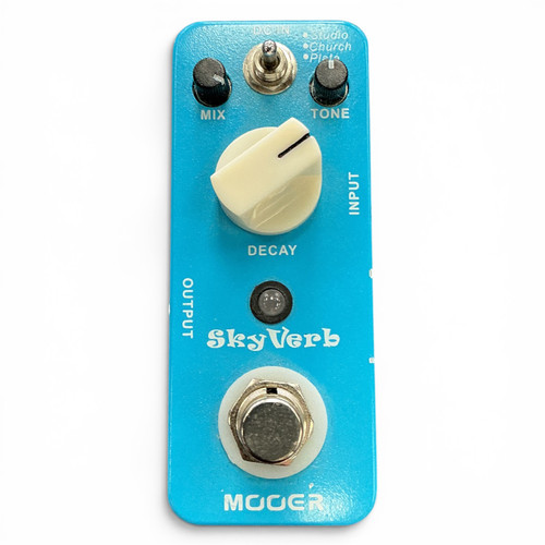 Vist Large View of Product Image Which is Used Mooer SKYVERB Reverb Pedal