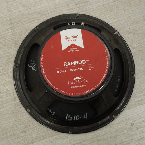 Vist Large View of Product Image Which is Used Eminence 10" Red Coat Ramrod 8ohm 75w
