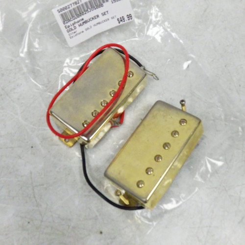Vist Large View of Product Image Which is Used Epiphone gold Humbucker Set Guitar Pickup