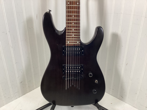 Vist Large View of Product Image Which is Used Dean VENDETTA VNXM 7 STRING BLACK Double Cut Electric Guitar Black 6-String